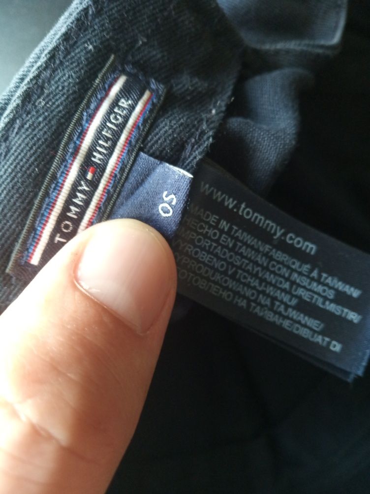 Czapka z daszkiem TH Tommy Hilfiger granatowa