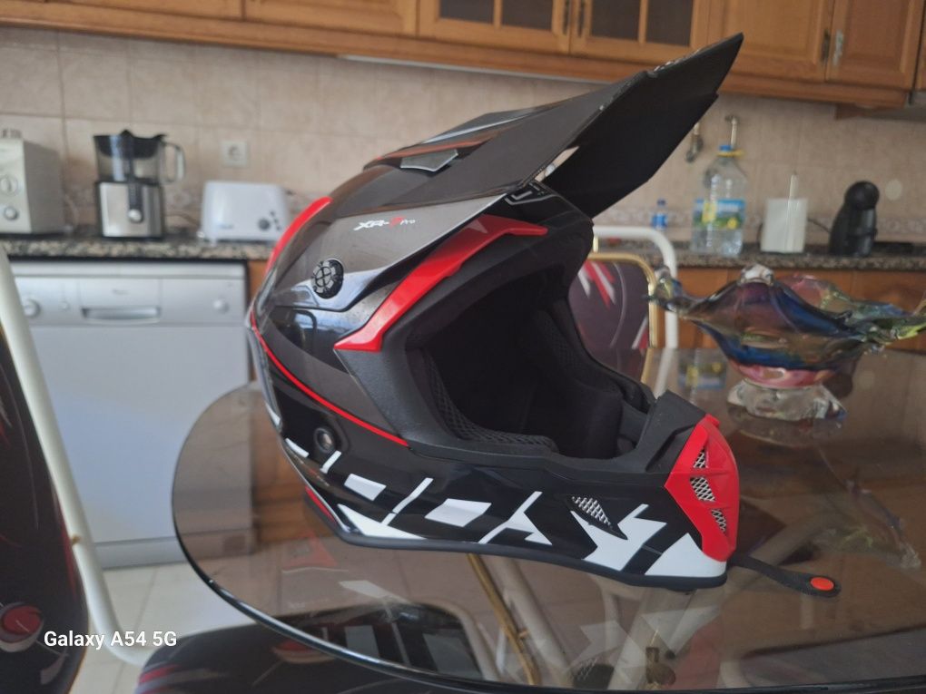 Capacete motocross