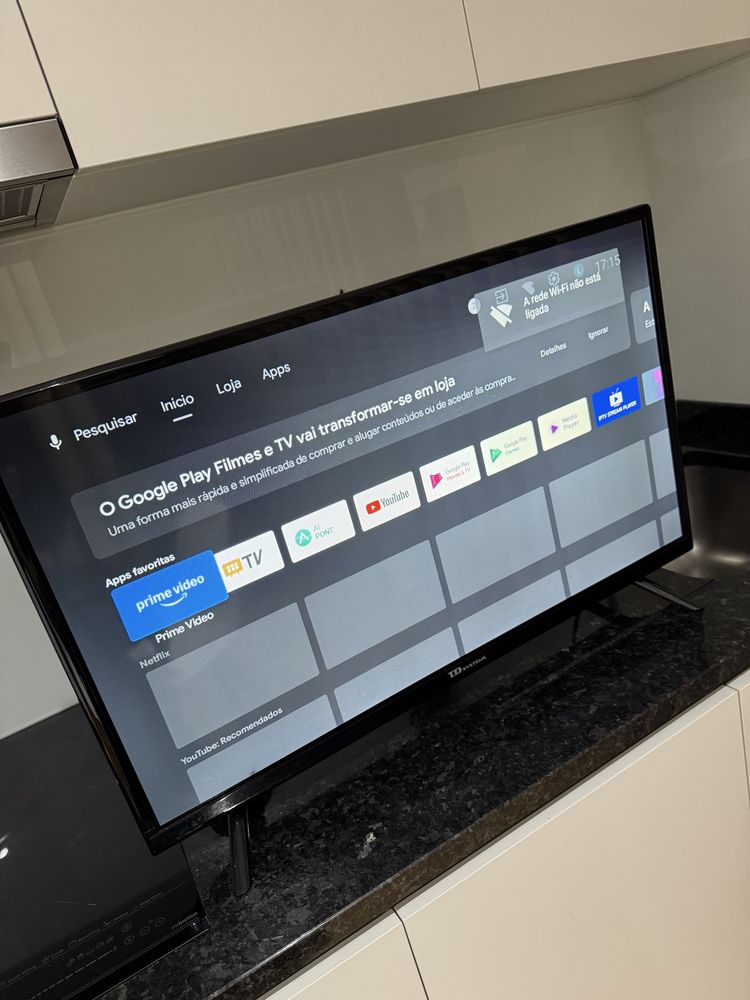 Smart tv 32 pulhadas
