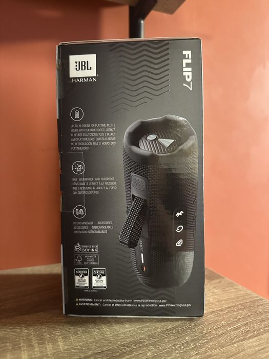 Колонка JBL Flip 7 чорна