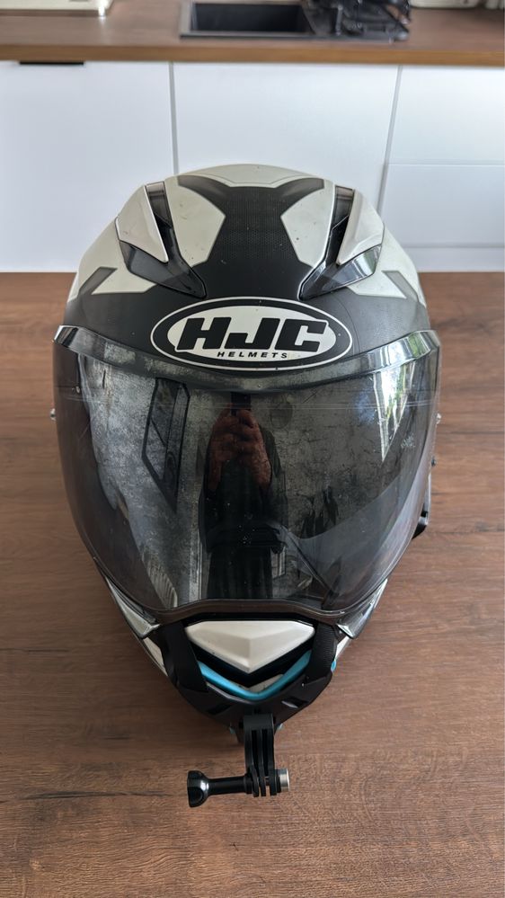 Kask motocyklowy HJC F70 rozmiar L + interkom