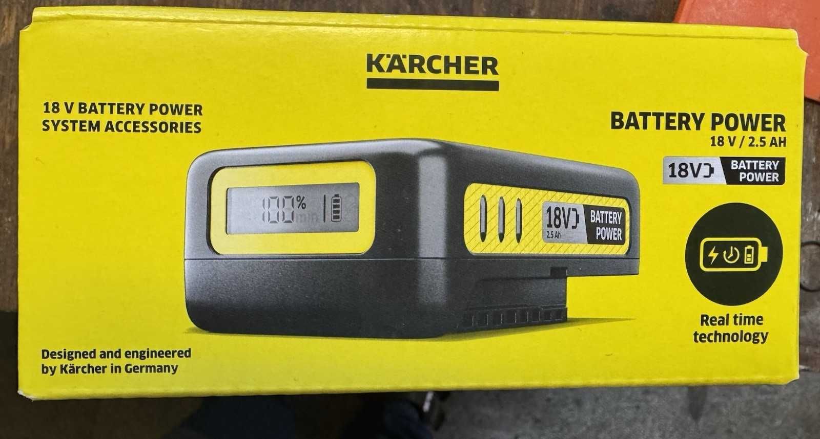 Piła akumulatorowa Karcher CNS 18-30 + 2 baterie i ładowarka