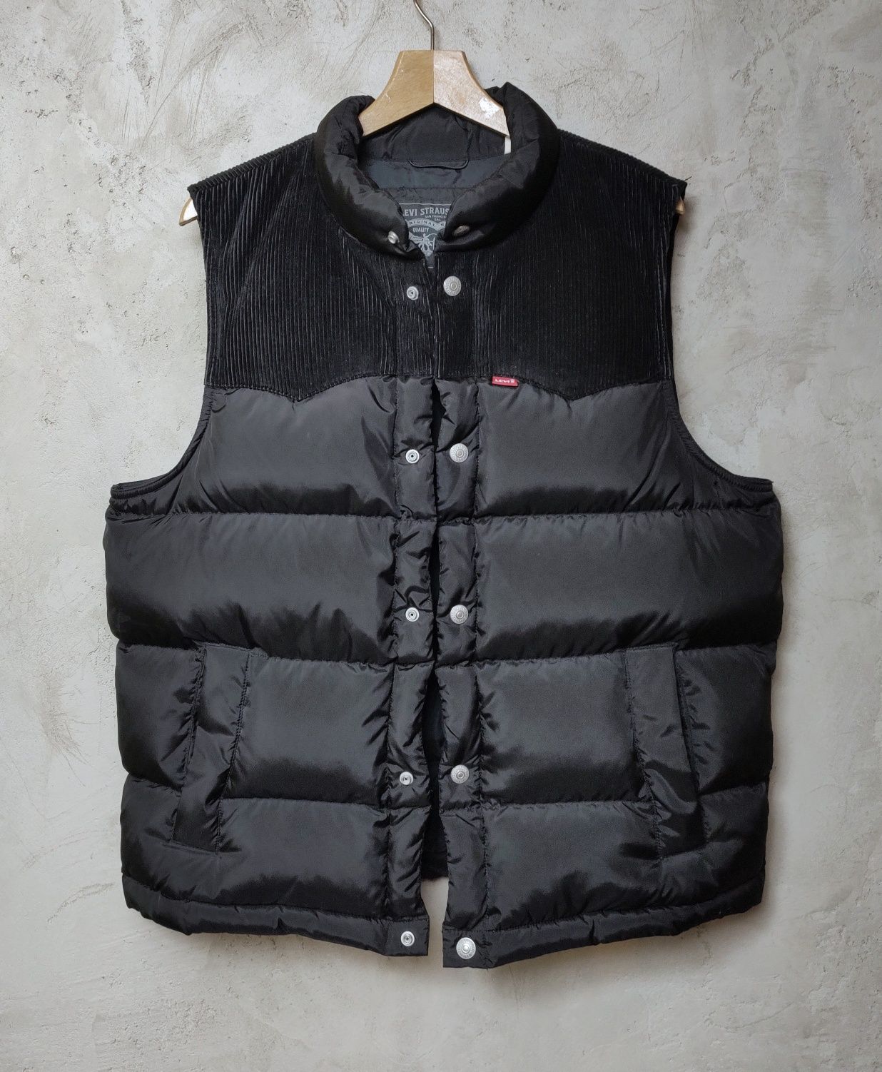 LEVI'S__kamizelka / bezrękawnik (M /L) puchowa / down vest western WWA