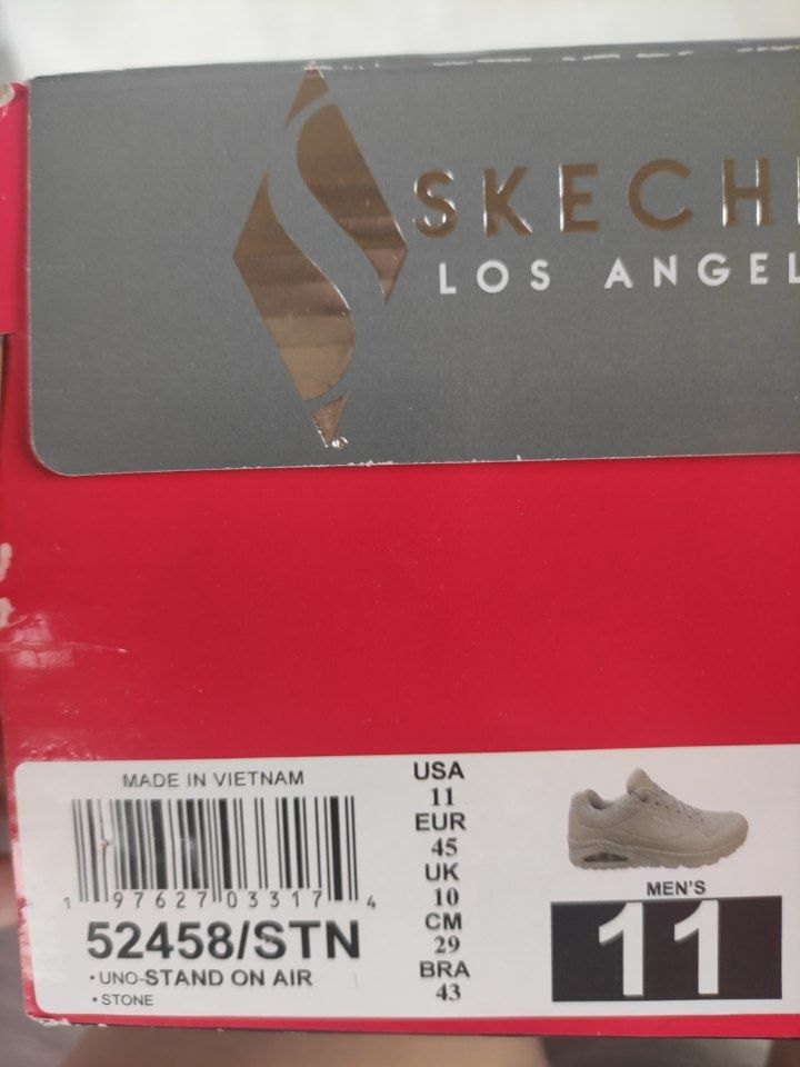 Original Skechers men's 45 розмір 29 см