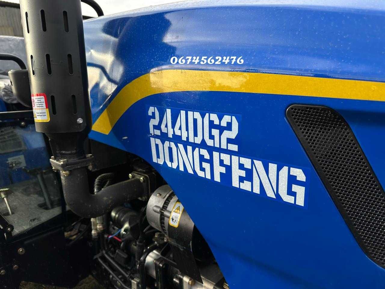 Донгфенг Мінітрактор Dongfeng 244-DG2 Реверс 2-диск счепл Кредитуємо