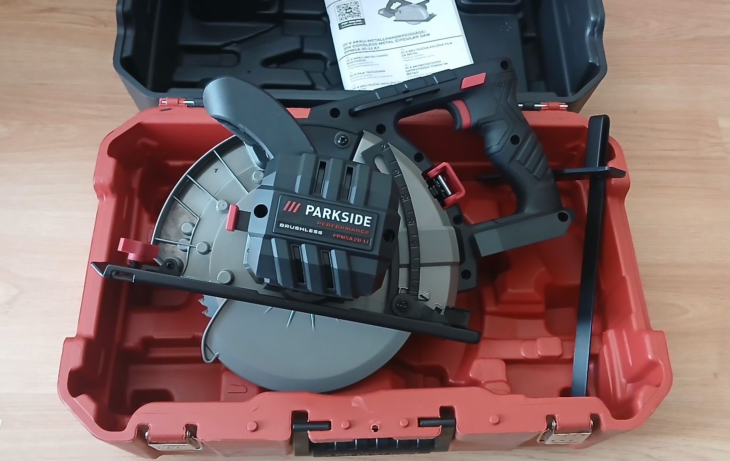 Piła Tarczowa Parkside Performance PPMSA 20-Li A1