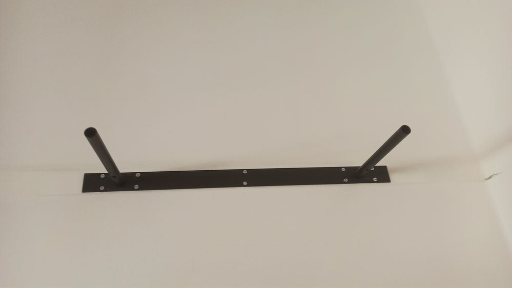 Estante de parede cor faia 110x26cm