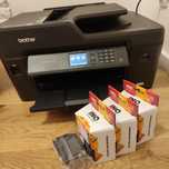 Drukarka, skaner, Urządzenie wielofunkcyjne Brother MFC- J3530DW