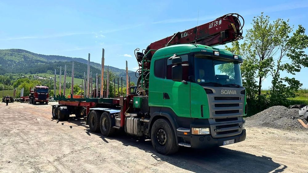Scania R500 + DOLL LOGO 21 do drewna