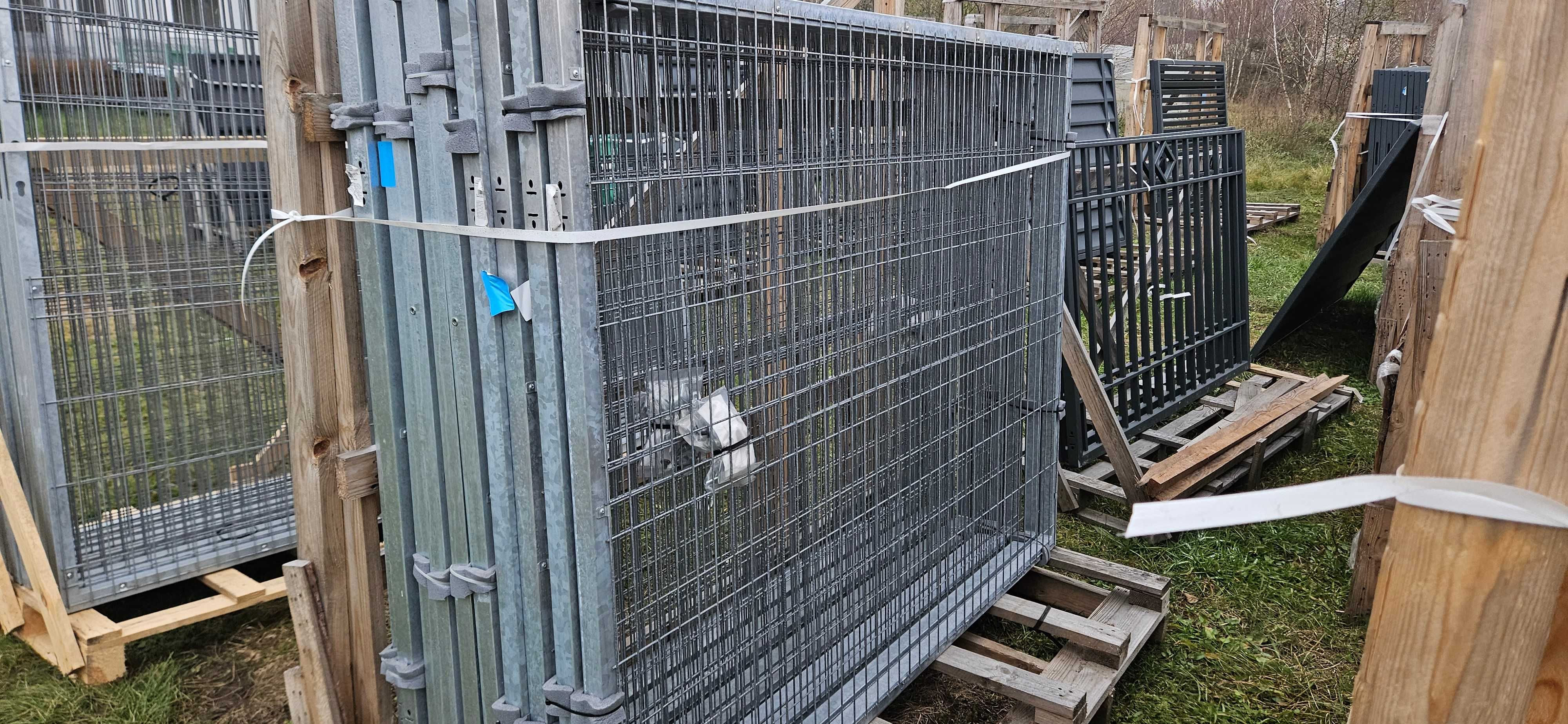 Brama Panelowa Ocynk 400x150 4m 1,5h