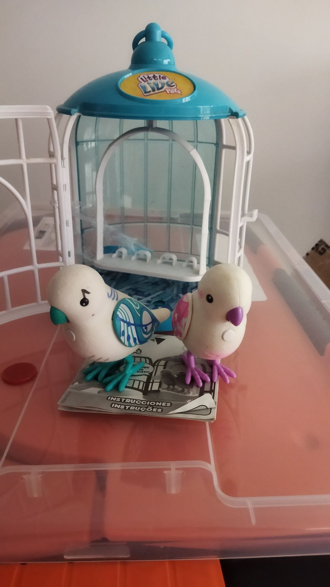 Little live pets pássaros falantes