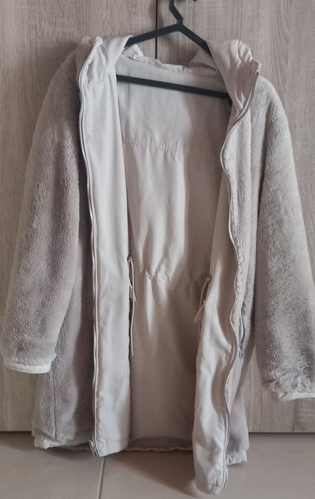 Parka da  Only bege - Tamanho S