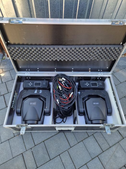 Głowy led - swiatlo dyskotekowe (dwie sztuki) CENA ZA JEDNĄ