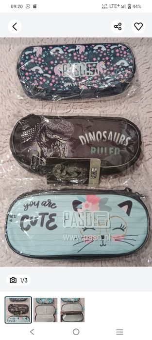 Piórnik szkolny firmy Paso.