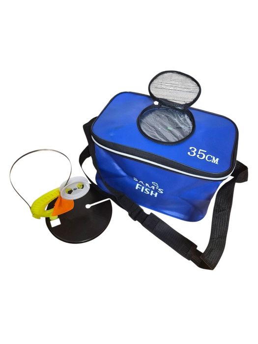 Набір Жерлиць Щука  не оснащена та оснащені 10шт та 15шт + сумка Ева