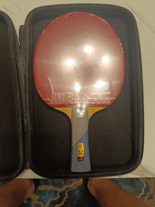 Rakietka Loki 6 Star z futerałem, zestaw do tenisa stołowego