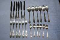 Набір срібний столових приборів 18 предметів срібло 875°