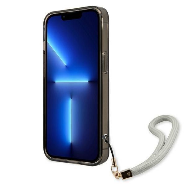 Etui Guess Translucent Stap do iPhone 13 Pro / 13 6,1" - Czarny