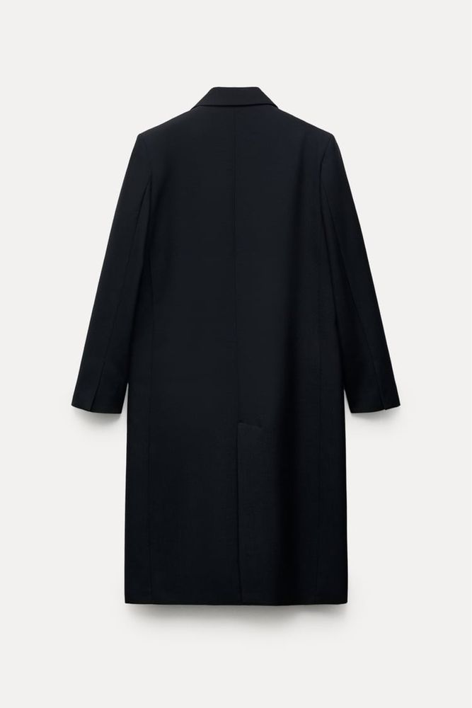 Нове чорне пальто Zara розмір L ZW колекція ( 45 % вовни)