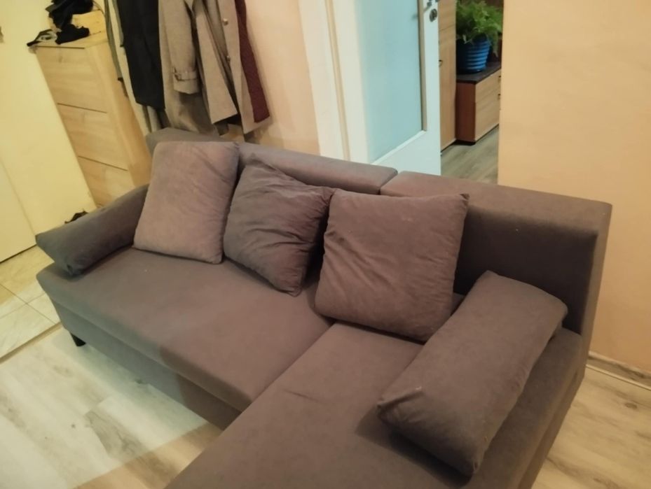 Kanapa rozkładana narożnik