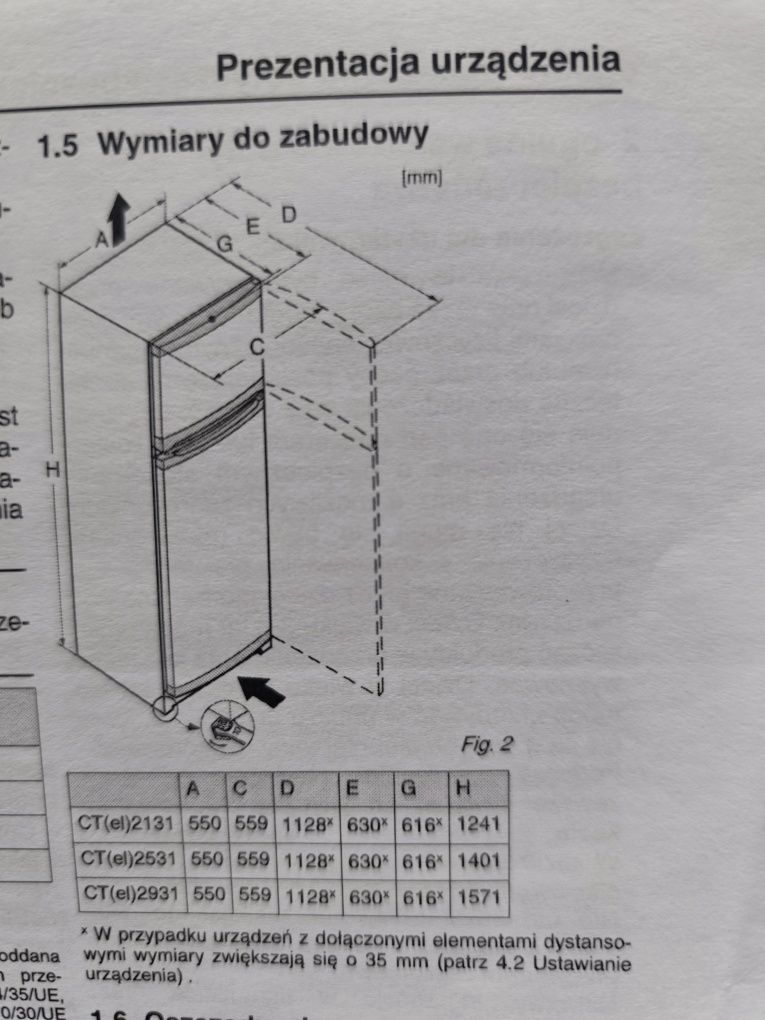 Lodówka domowa mała