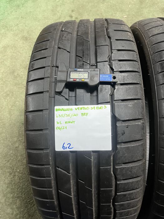 2x 235/35R20 92Y HANKOOK VENTUS S1 EVO 3 opona letnia XL RANT 2021