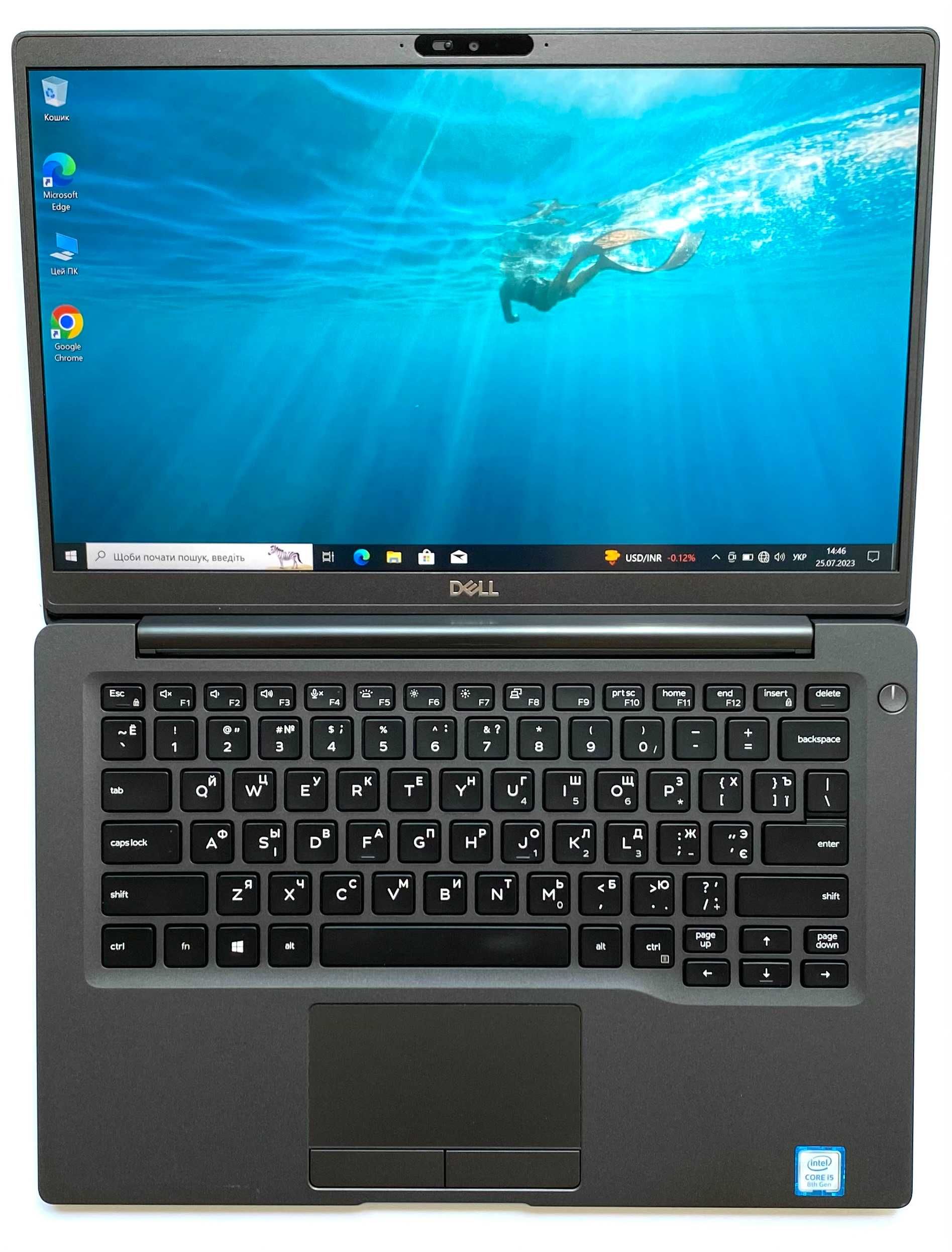 Ноутбук Dell Latitude 7400, FHD, ips, Ram 16Gb, Новий SSD 512Gb.