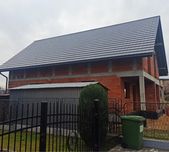 Dachówka ceramiczna płaska ERLUS LINEA szary spiek 70 sztuk