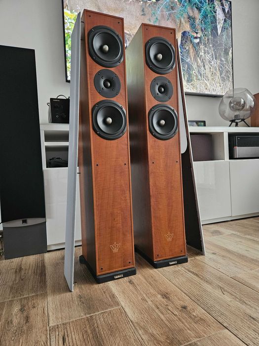 OKAZJA Glosniki kolumny podlogowe omega stereo AVANCE DANA 503 dunskie