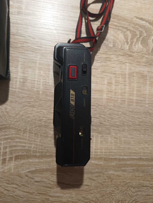Aparat analogowy Wintage Wizen AW818 na klisze 35mm, autofocus, flash