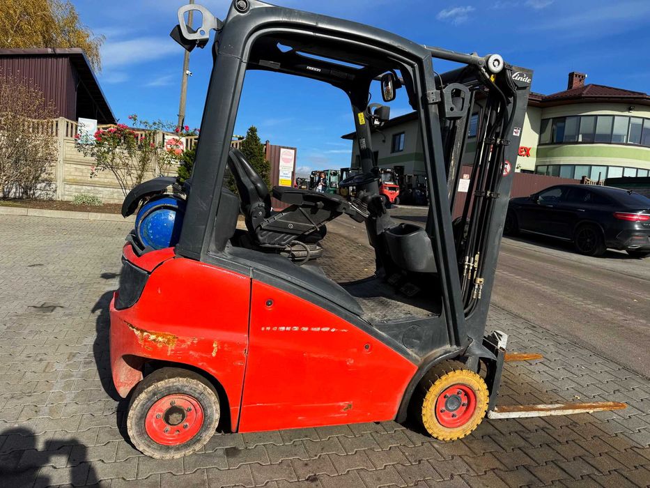 wózek widłowy LINDE H16T LPG 3.15m 1.6T wolny skok wideł przesuw 2011r