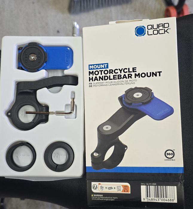 Quad lock PRO w główkę ramy