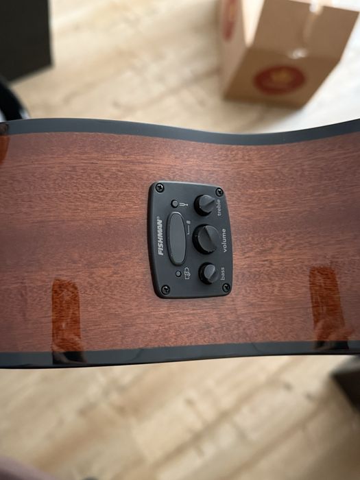 baixo semi acustico fender