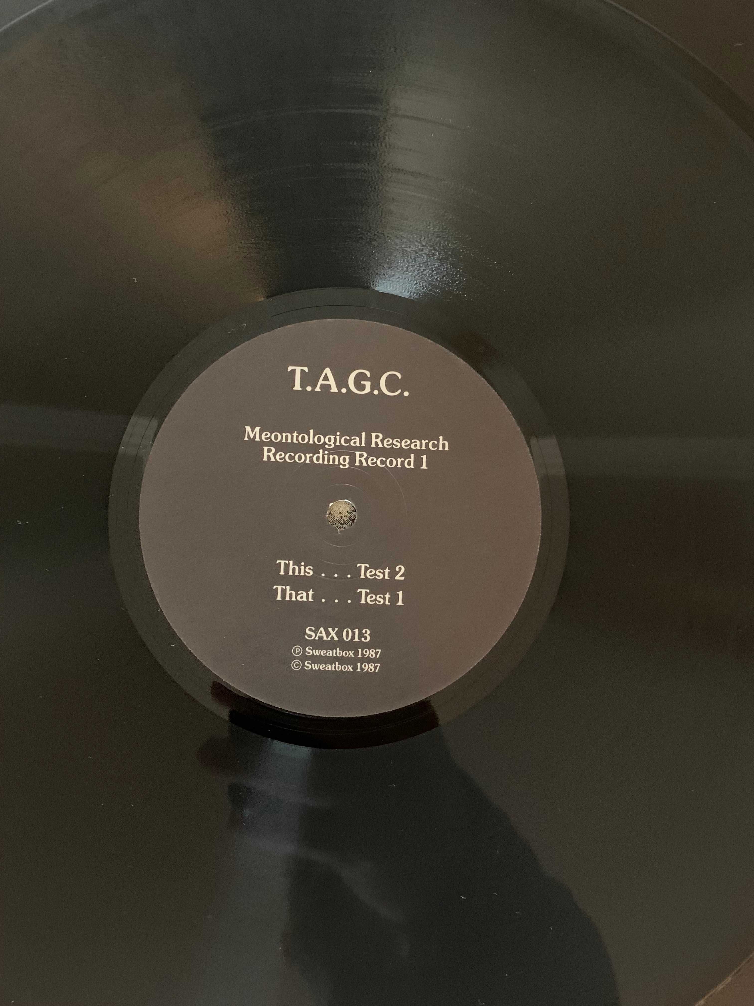 Disco Vinil - T.A.G.C. - Meontological Research Recording Record