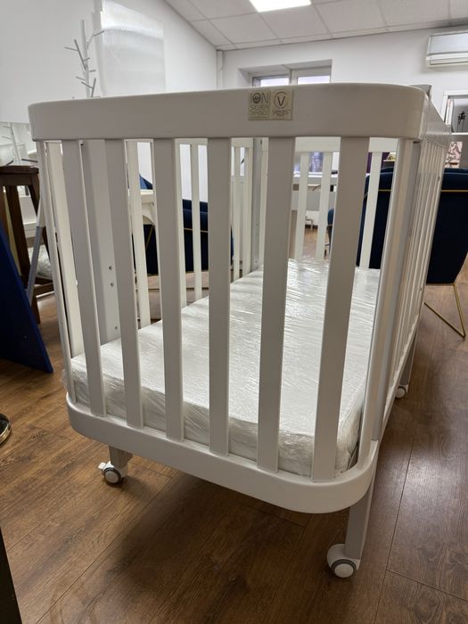 Дитяче ліжечко Верес Монако з новим матрацем