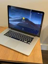 MacBook Pro 15” retina, dwie karty graficzne.
