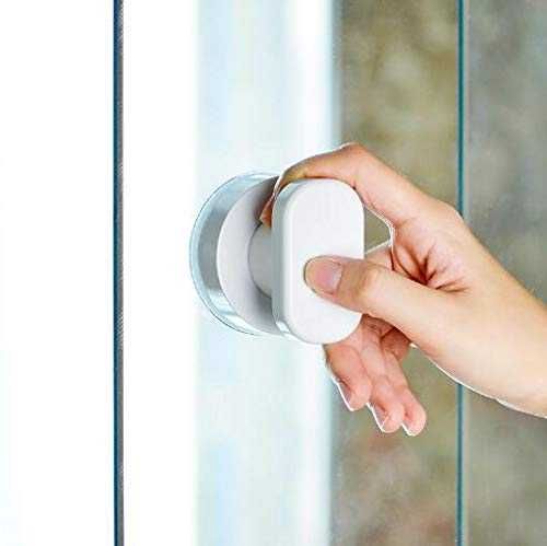 KAFENDA mocny uchwyt z przyssawką, ekran prysznicowy z przyssawką