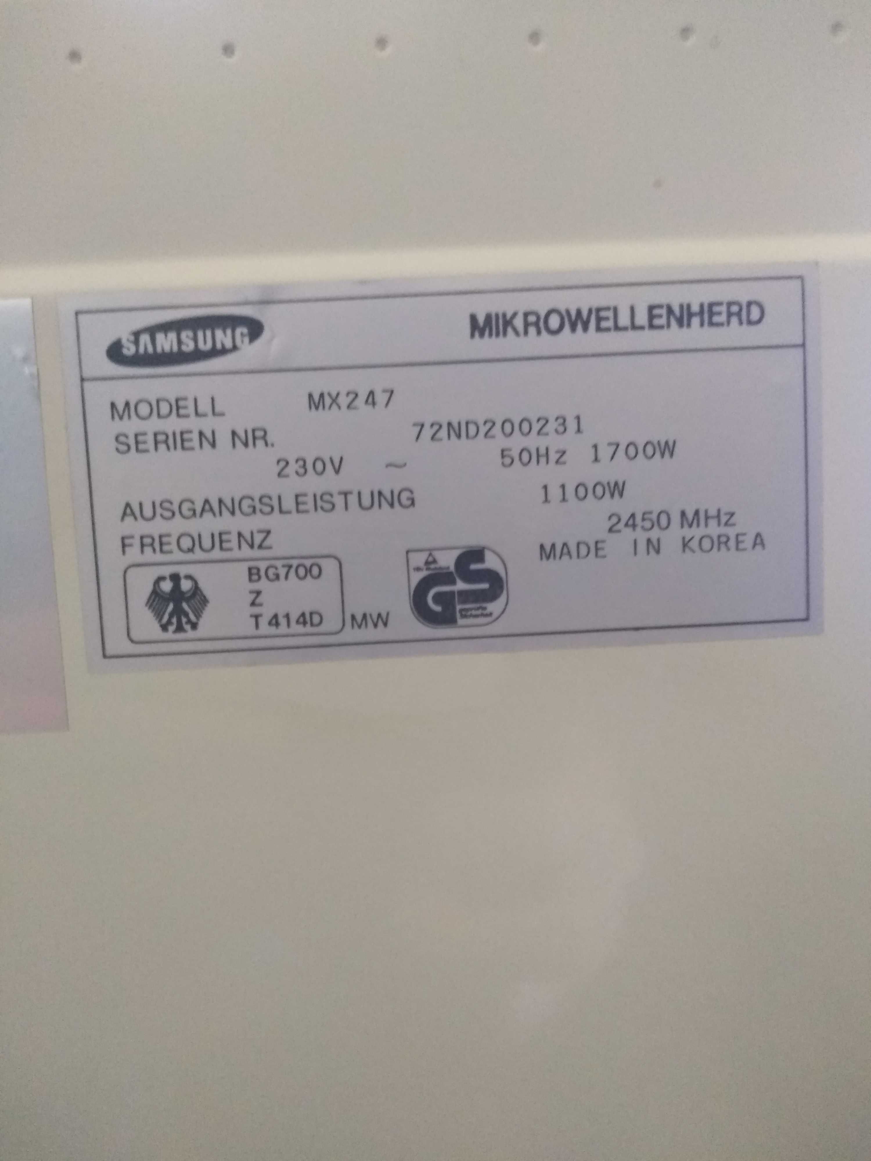 Оригінальний (japan) магнетрон 1100W  Panasonic   7 "ребер"  робочий !