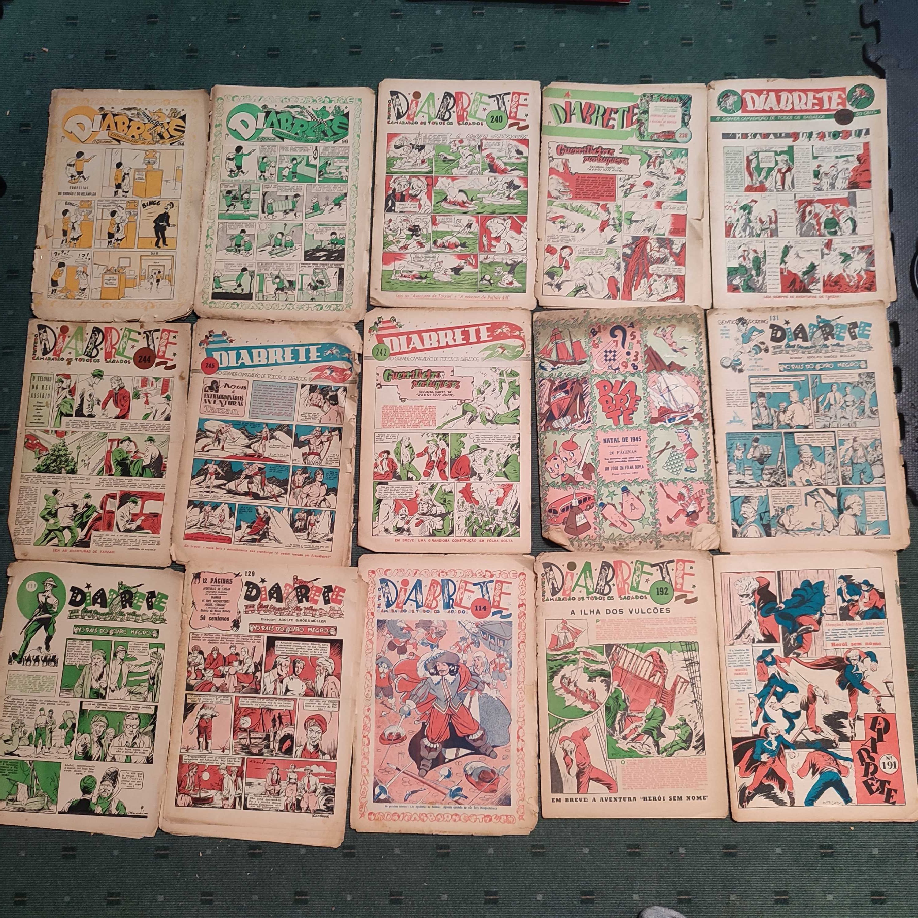 Lote 77 Revistas BD Diabrete