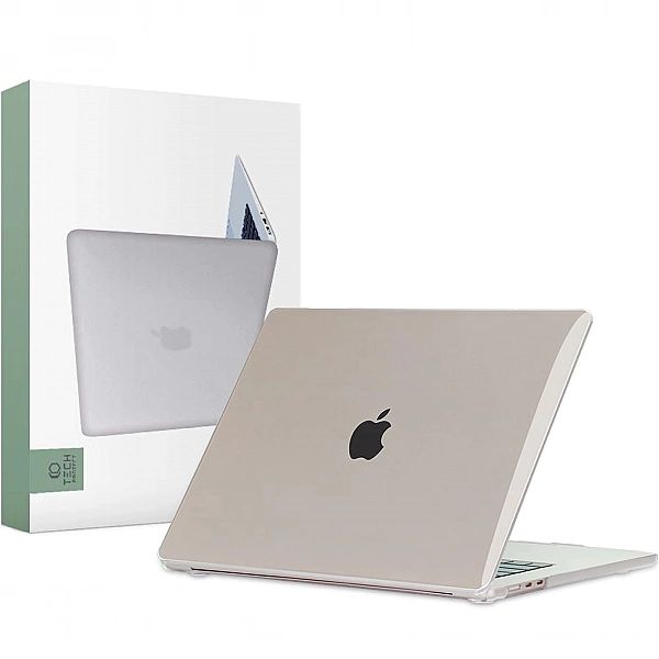 Tech-Protect Smartshell Macbook Air 15 M2 / M3 / 2023, 2024 Crystal Cl