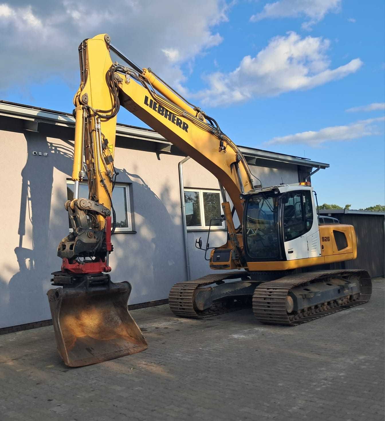 LIEBHERR R926 LC Rototilt Indexator Szczypce GPS 3D  Długie Ramię