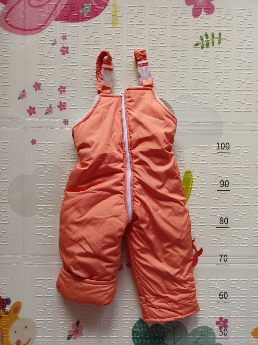 Детский зимний комбинезон-трансформер (куртка+штаны комбинезон+мешочек