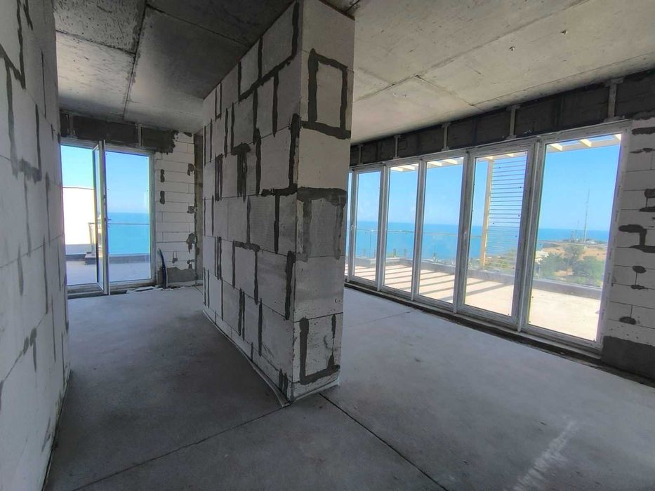 Эксклюзив! Квартира с панорамой моря! Терраса! ЖК "Маринист". Маячный