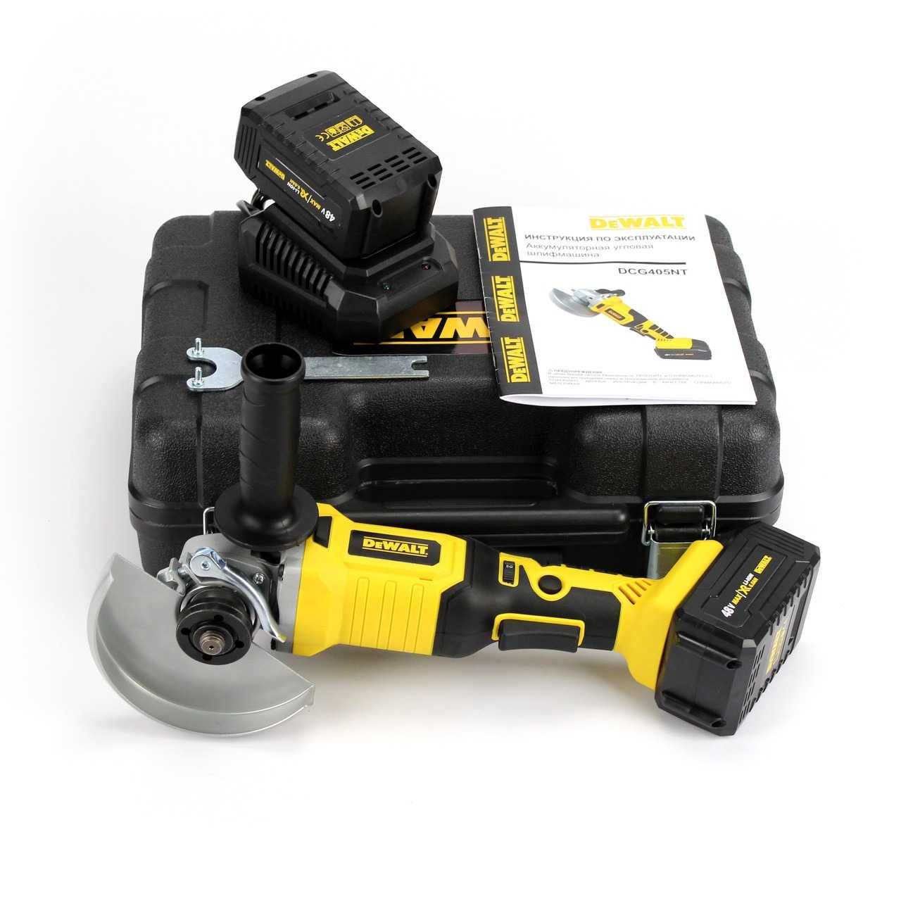 КШМ DEWALT DCG405NT (48V, 6Ah) з регулятором обертів. Гарантія!