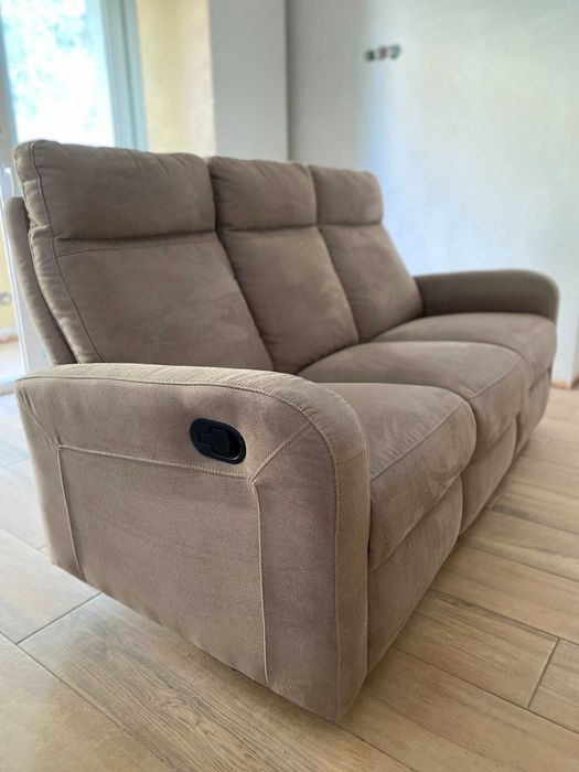 Sofá reclinável 3 lugares em excelente estado, conforto e qualidade.