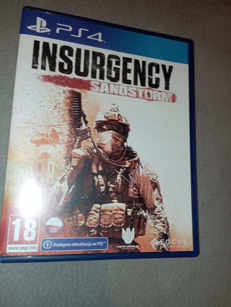 Insurgency: Sandstorm. PS4/PS5 PL 6/6 bez rys płyta!