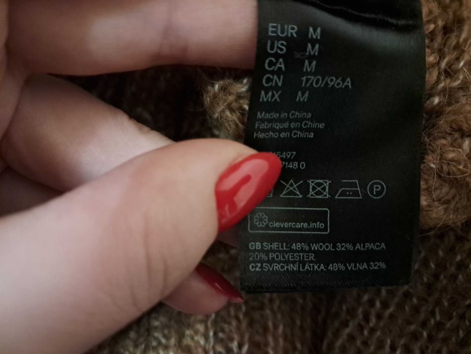 Джемпер з вовни та альпаки від H&M