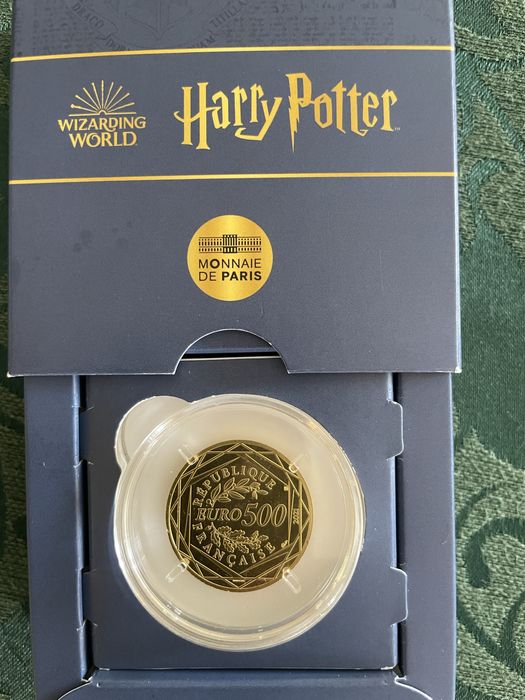 Moeda Harry Potter Ouro