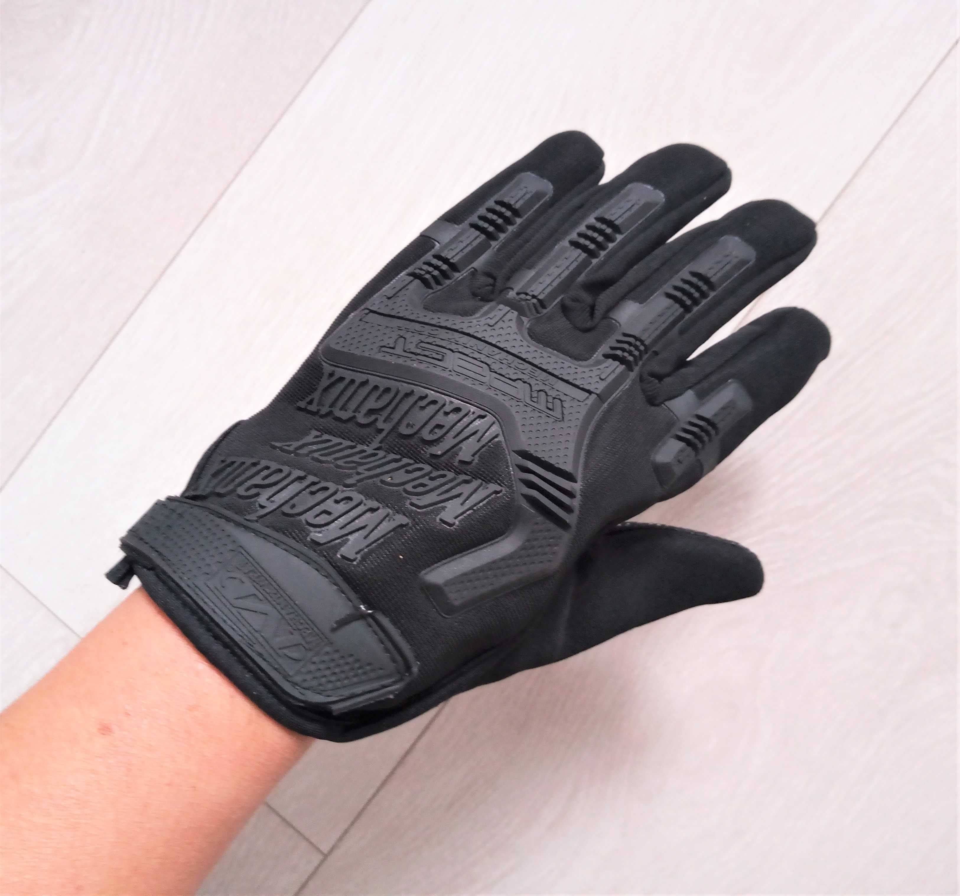 Rękawice robocze taktyczne uniwersalne czarne Mechanix L/XL
