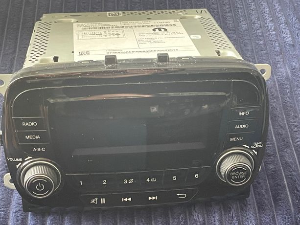 Radio samochodowe Fiat 500